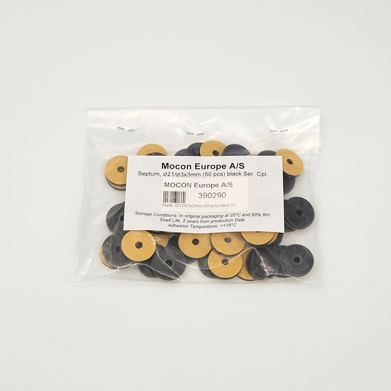 Setti neri, ø21/ø3 x 3mm (50 pz) Ser. Cpl.